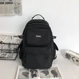 Grabluxury Aesthetic Waterproof Backpacks For Women Black Backpack  Highschool Backpack for Colleges Student Bookbags